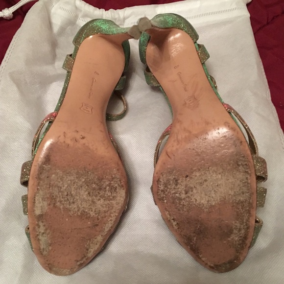 Gianvito Rossi Milano Shimmer Heels - Picture 8 of 8